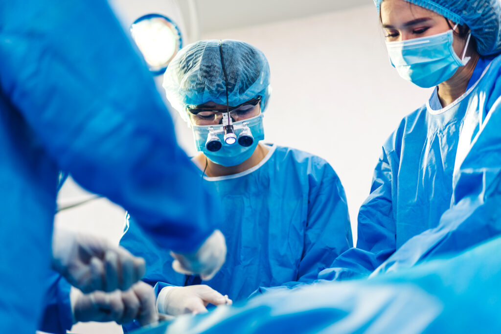 Medical providers commit medical malpractice because of mistakes during a surgery. 